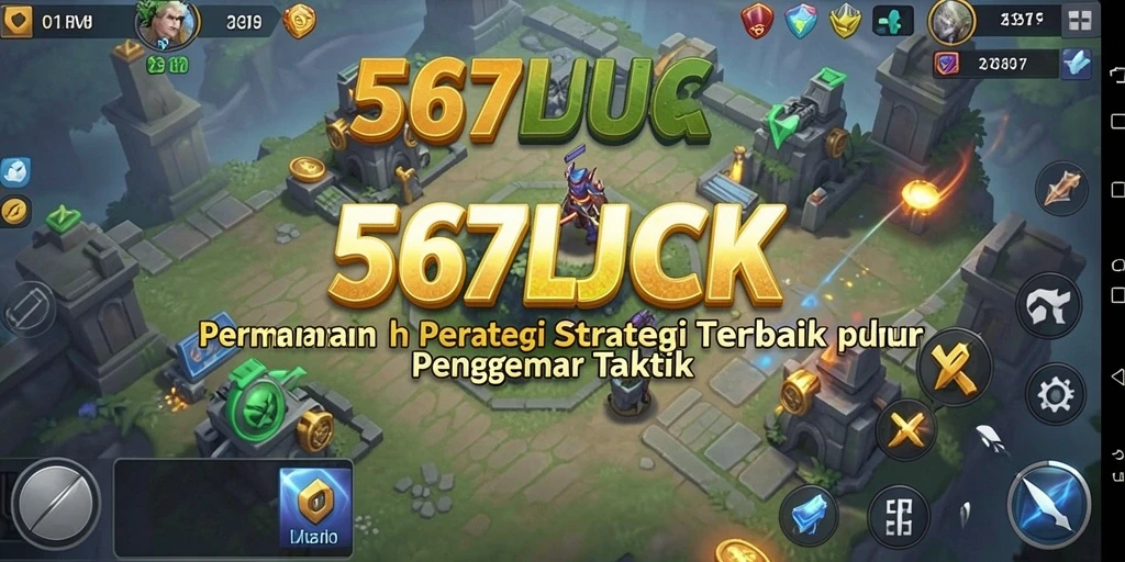 Tangkapan layar gameplay 567LUCK dengan strategi yang mendalam.