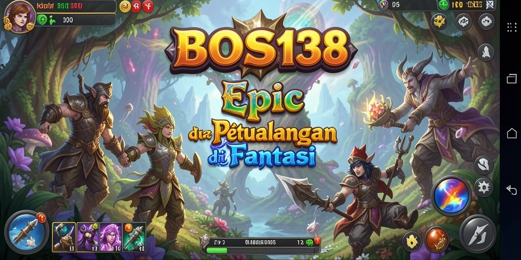 Screenshot dari gameplay BOS138 yang menampilkan aksi seru dan karakter yang memukau.