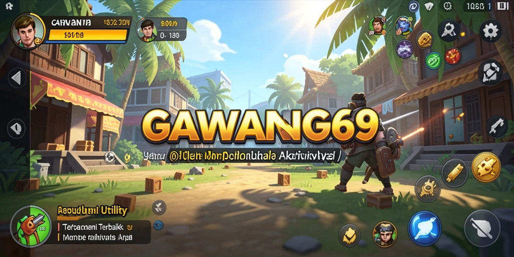 Tampilan utama aplikasi GAWANG69 yang memudahkan pengaturan aktivitas.