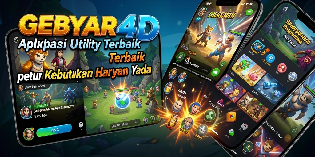 Tangkapan layar GEBYAR4D menunjukkan pengelolaan aplikasi yang efisien.