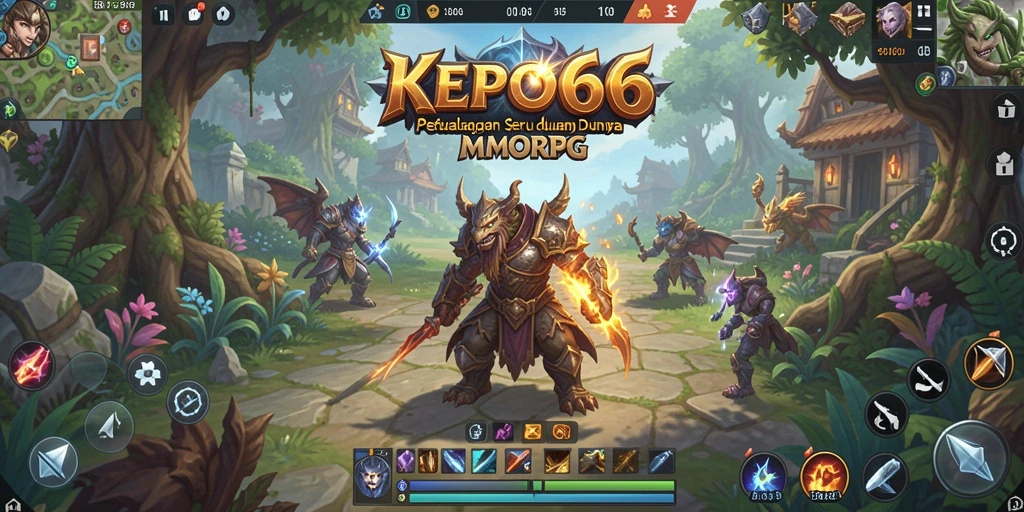 Tampilan seru dari gameplay KEPO66 yang menampilkan aksi pertempuran.