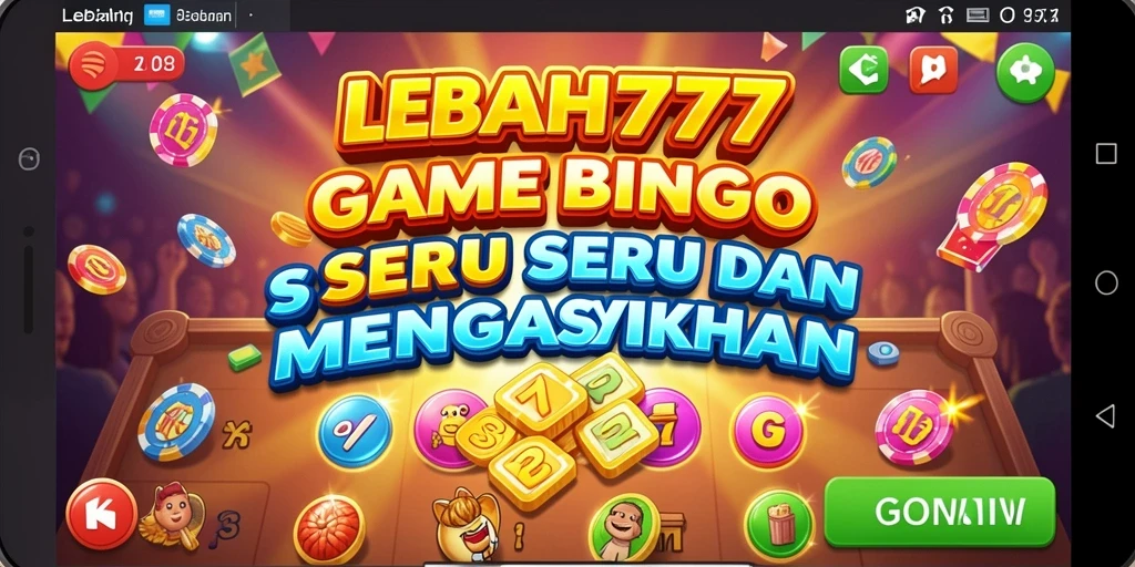 Tampilan gameplay menarik dari LEBAH777 Bingo.