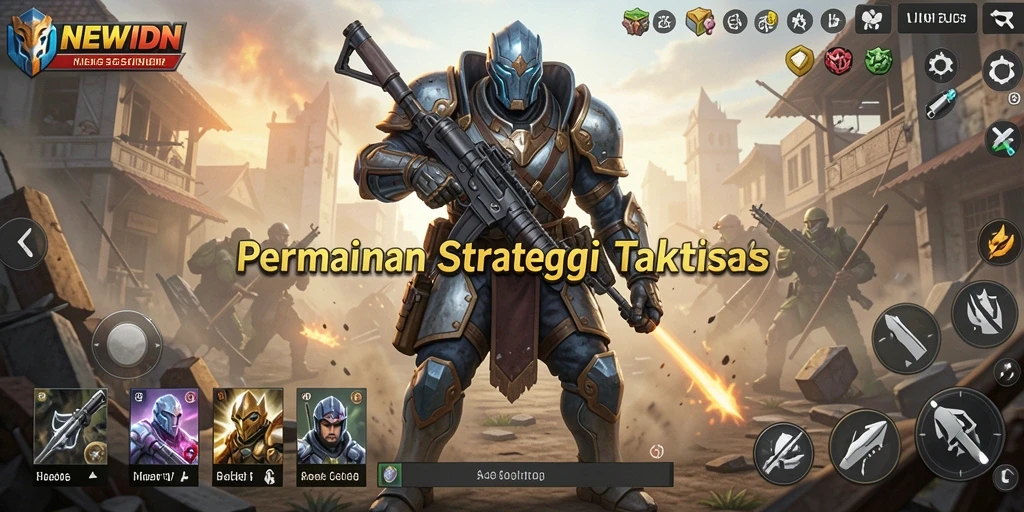 Tampilan gameplay NEWIDN yang seru dan penuh aksi.